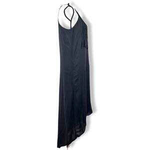 Dex Black HiLo Maxi Dress W/ Tassels